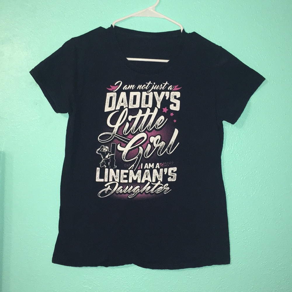 Lineman daughter shirt